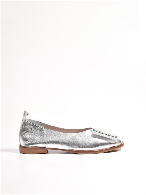 Женские туфли серебряного оттенка Chewhite - фото 16544