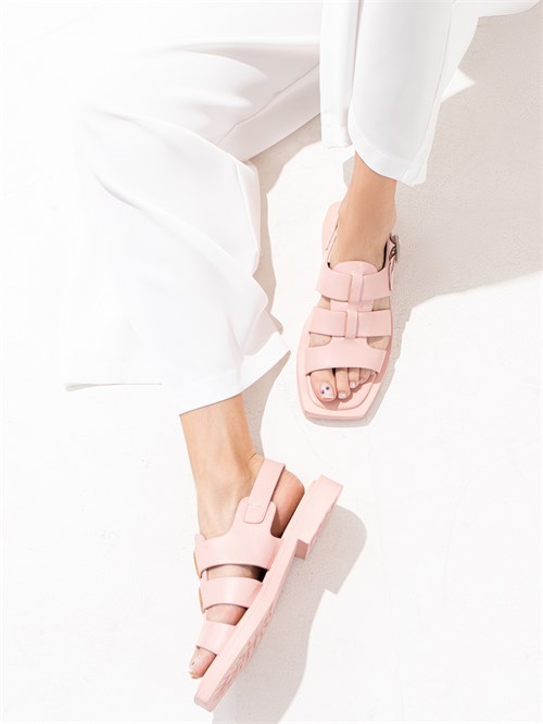 Женские сандалии в розовом цвете Chewhite