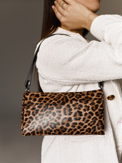 Женская сумка-багет с леопардовым принтом Chewhite Limited