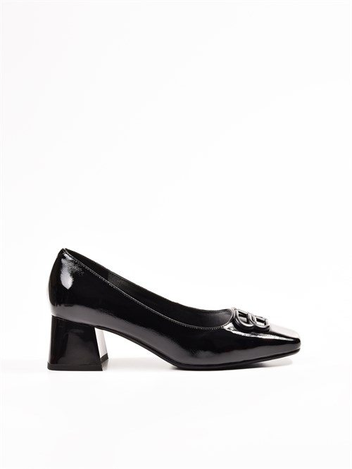 Женские туфли черного цвета с квадратным мысом Chewhite - фото 24456