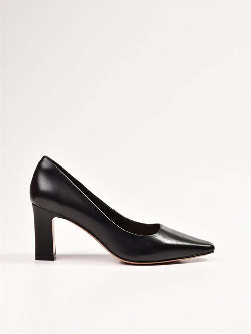 Женские туфли из натуральной черной кожи Chewhite - фото 24812