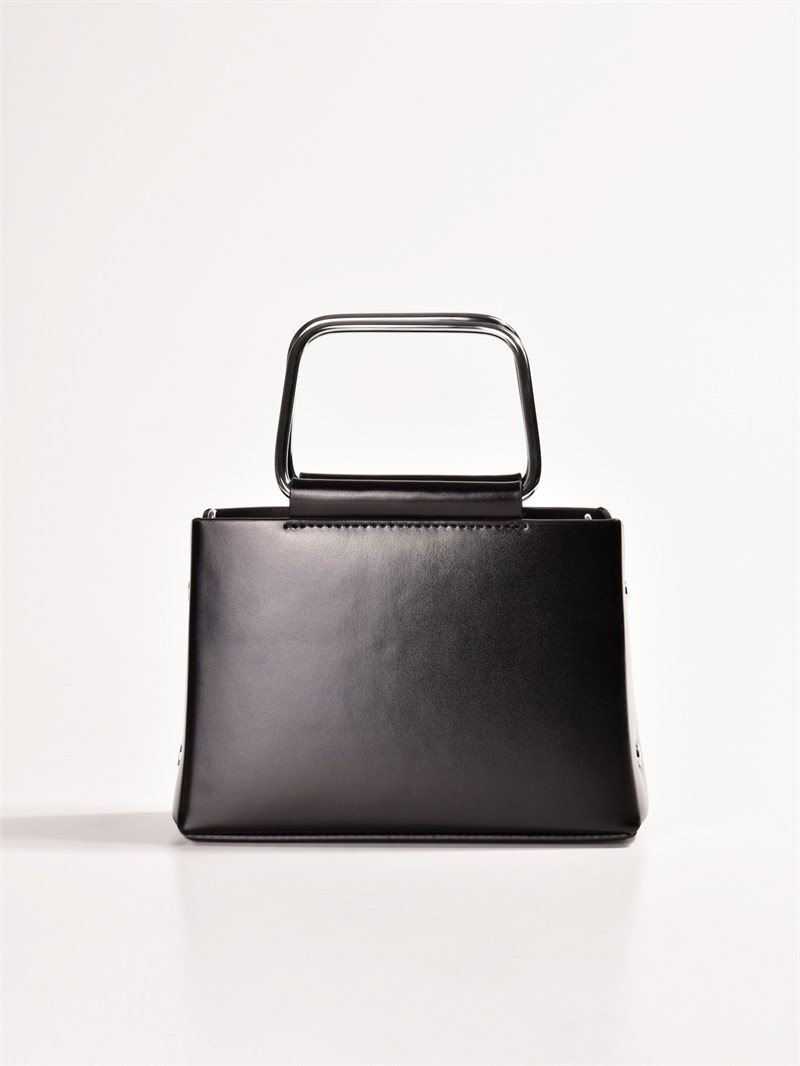 Женская мини-сумка черного цвета Chewhite