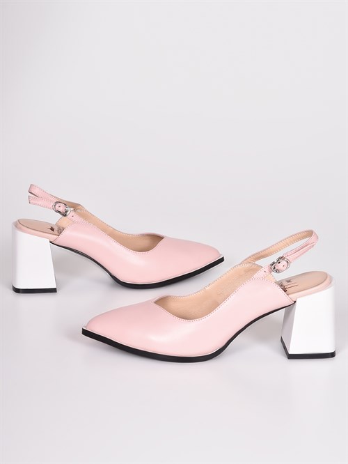 Женские туфли Chewhite нежно-розового цвета - фото 5285