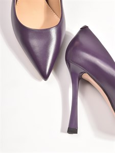 Туфли-лодочки фиолетового оттенка  - фото 12918