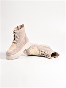 Зимние ботинки на шнуровке - фото 13103