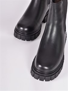 Высокие ботинки в стиле челси с утепленной подкладкой - фото 7138