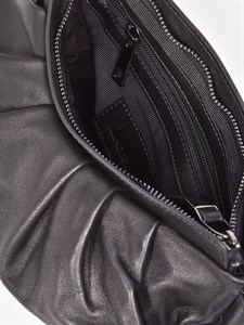 Женская сумка из гладкой натуральной кожи с тонким ремешком - фото 8690