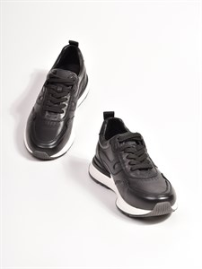Мужские кроссовки черного цвета - фото 9692