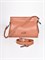 Женская сумка Chewhite из натуральной зернистой кожи оранжевого оттенка - фото 10015