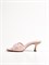 Мюли розового цвета на комфортном каблуке kitten heel - фото 10763