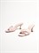 Мюли розового цвета на комфортном каблуке kitten heel - фото 10766