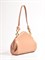 Женская сумка-клатч бежевого цвета из натуральной кожи - фото 10939