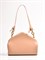 Женская сумка-клатч бежевого цвета из натуральной кожи - фото 10942