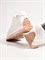 Женские кроссовки белого цвета из натуральной гладкой кожи - фото 11262