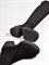 Сапоги-стрейч Chewhite из натуральной замши черного цвета - фото 11293