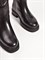 Сапоги из натуральной гладкой кожи на широком каблуке - фото 11581