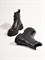 Ботинки приталенного силуэта на устойчивом каблуке из натуральной кожи - фото 11663