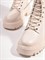Женские высокие ботинки молочного оттенка Chewhite - фото 11672