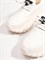 Демисезонные кроссовки из натуральной кожи белого цвета - фото 11756