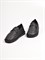 Туфли из натуральной кожи черного цвета - фото 12035