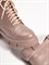 Ботинки из натуральной зернистой кожи с высокой шнуровкой - фото 12115