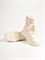 Ботинки из натуральной кожи с строчкой и шнуровкой в тон - фото 12173