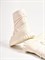 Ботинки из натуральной кожи с строчкой и шнуровкой в тон - фото 12174