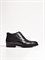 Мужские зимние ботинки из натуральной кожи черного цвета - фото 12351