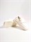 Стильные туфли из натуральной мягкой кожи в белом цвете - фото 12353