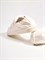 Стильные туфли из натуральной мягкой кожи в белом цвете - фото 12354