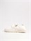 Стильные туфли из натуральной мягкой кожи в белом цвете - фото 12356