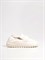 Стильные туфли из натуральной мягкой кожи в белом цвете - фото 12357