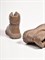 Ботинки из натуральной кожи в оттенке капучино - фото 12388