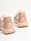 Кроссовки из натуральной кожи бежевого цвета с замшевыми вставками - фото 12424