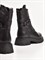 Зимние ботинки из натуральной кожи черного цвета - фото 12579