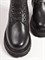 Зимние ботинки из натуральной кожи черного цвета - фото 12580