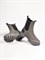 Высокие ботинки из натуральной замши в сером цвете - фото 12608