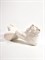 Женские ботинки зимние белого цвета - фото 12760