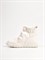 Женские ботинки зимние белого цвета - фото 12763