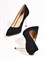 Женские туфли черного цвета на высоком каблуке - фото 12844
