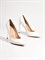 Женские туфли белого цвета с фигурным вырезом Chewhite - фото 12951