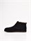 Мужские ботинки черного цвета из натуральной замши - фото 12975