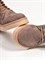 Ботинки из натуральной замши в коричневом оттенке - фото 13123