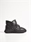 Женские ботинки зимние черного цвета - фото 13270