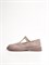 Туфли в оттенке капучино из натуральной замши с пряжкой - фото 13441