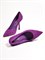 Туфли из натуральной замши фиолетового цвета - фото 13931
