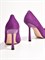 Туфли из натуральной замши фиолетового цвета - фото 13932