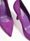 Туфли из натуральной замши фиолетового цвета - фото 13933