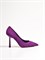 Туфли из натуральной замши фиолетового цвета - фото 13935