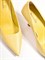 Туфли-лодочки Chewhite с квадратной пяткой желтого цвета - фото 14114